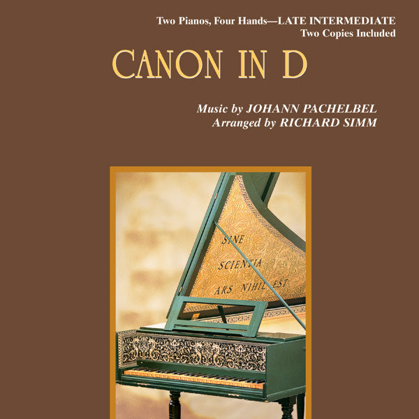 Canon in D - Piano Duo (2 Pianos, 4 Hands) Sheet Music Preview