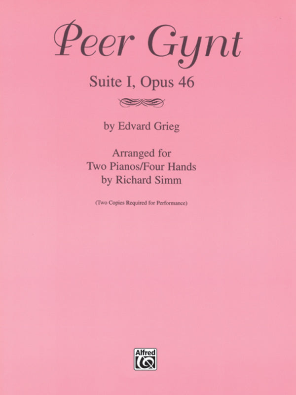 Peer Gynt (Suite I, Opus 46) - Piano Duo (2 Pianos, 4 Hands) Sheet Music Preview