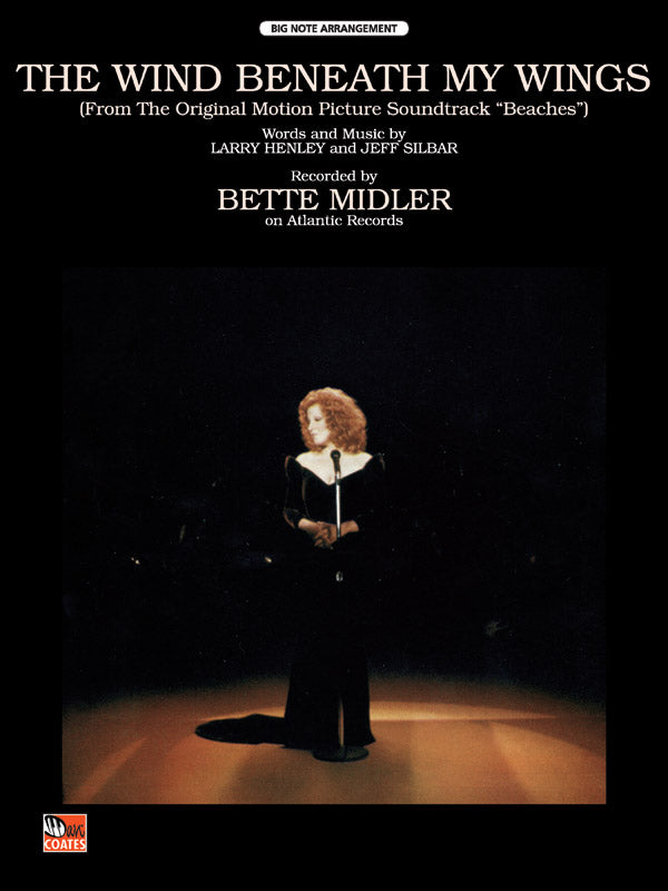 The Wind Beneath My Wings (from <I>Beaches</I>) Cover Image