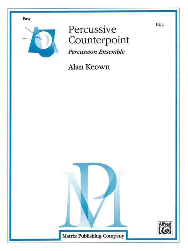 Percussive Counterpoint Sheet Music Preview