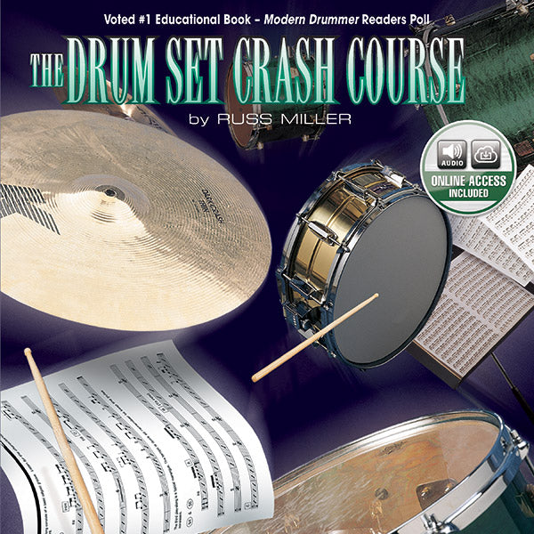 The Drum Set Crash Course Cover Image