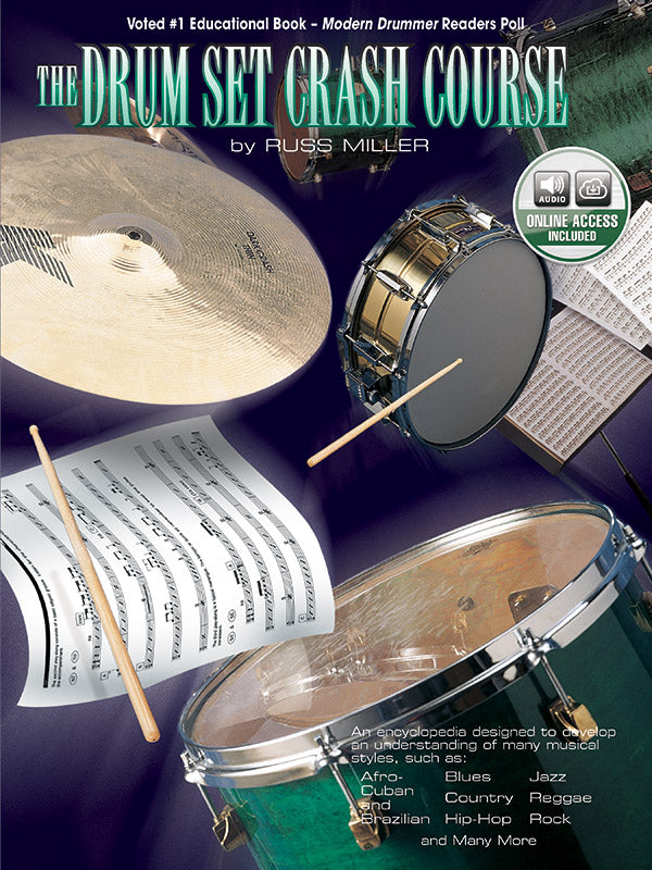 The Drum Set Crash Course Cover Image