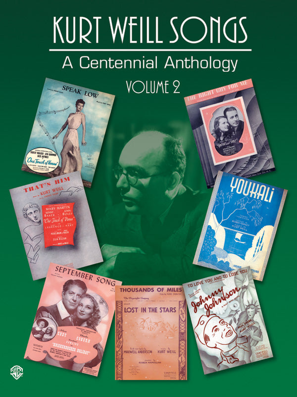 Kurt Weill Songs: A Centennial Anthology, Volume 2 Cover Image