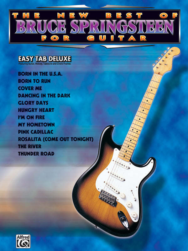 The New Best of Bruce Springsteen for Guitar Cover Image