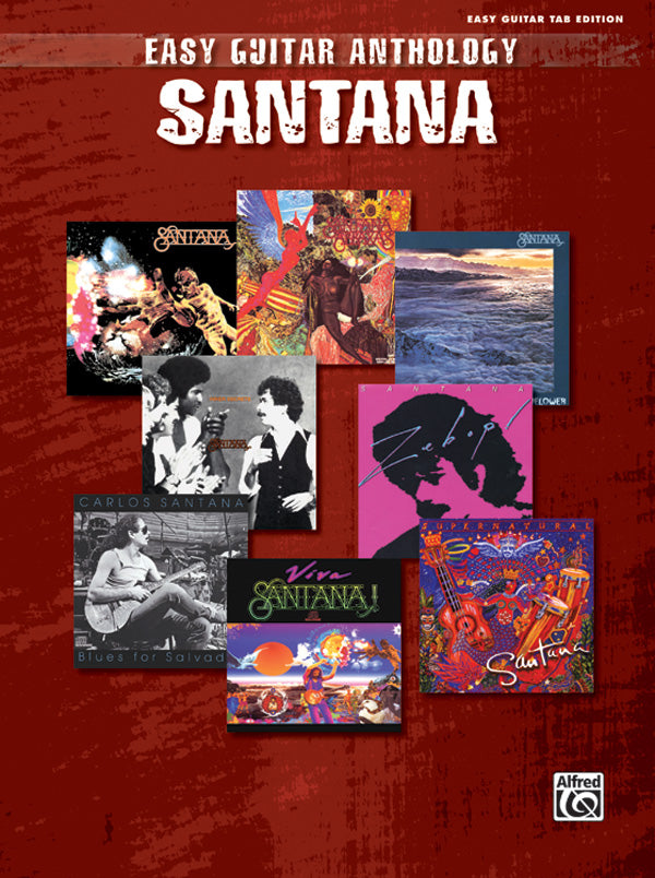 Carlos Santana: Easy Guitar Anthology Cover Image