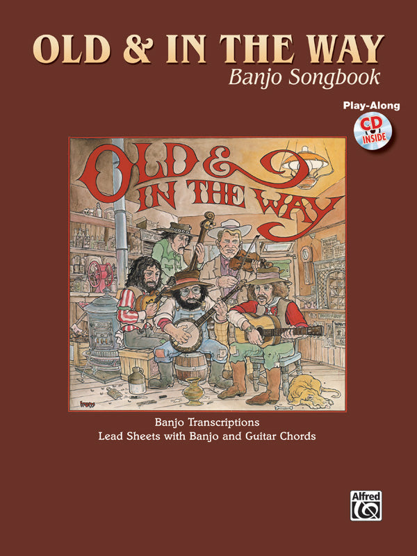 Jerry Garcia: Old & In the Way Banjo Songbook Cover Image