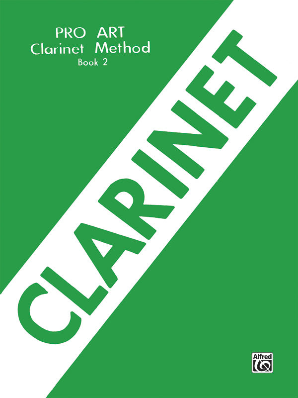 Pro Art Clarinet Method, Book II Cover Image