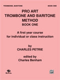 Pro Art Trombone and Baritone Method Cover Image