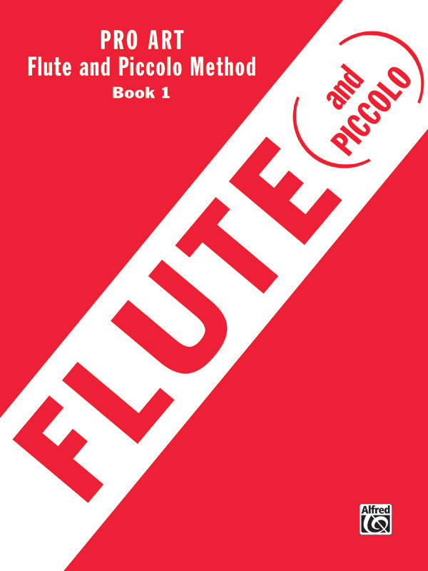 Pro Art Flute and Piccolo Method, Book I Cover Image