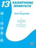 13 Saxophone Quartets Cover Image