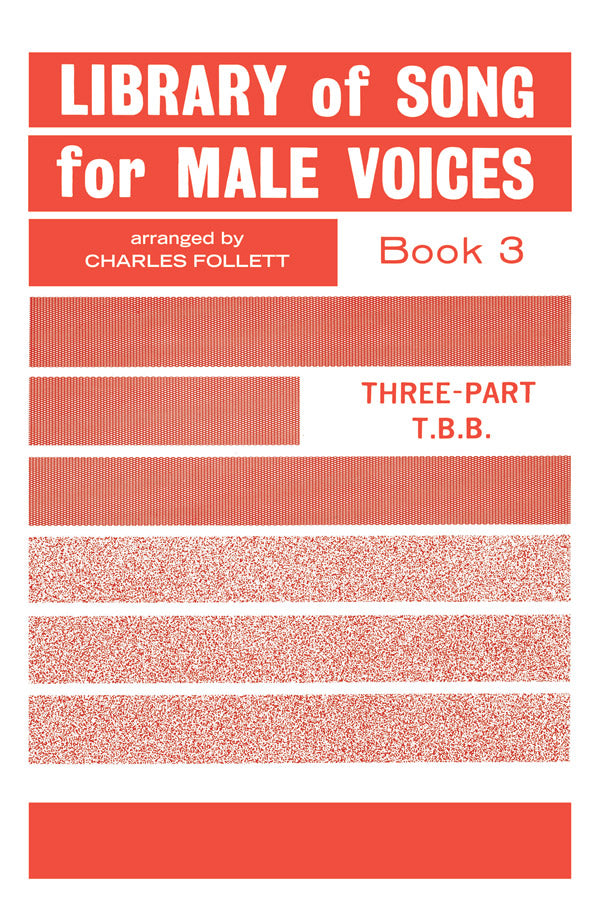 Library of Songs for Male Voices, Book III Cover Image