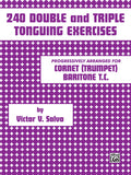 240 Double and Triple Tonguing Exercises Cover Image