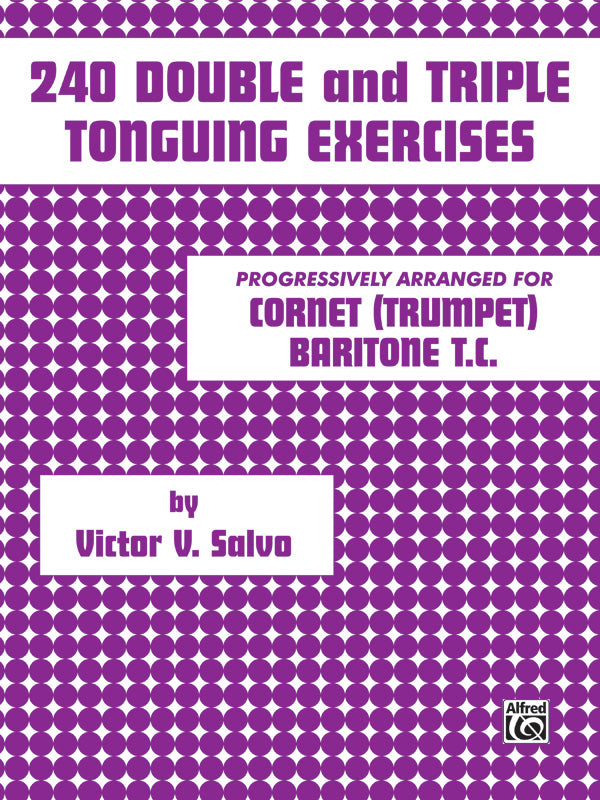 240 Double and Triple Tonguing Exercises Cover Image