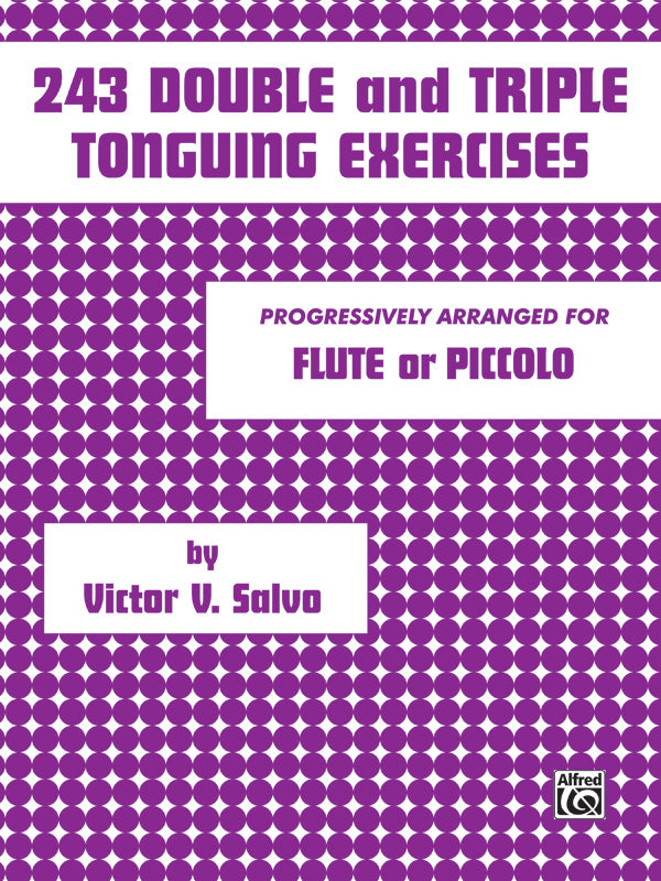 243 Double and Triple Tonguing Exercises Cover Image