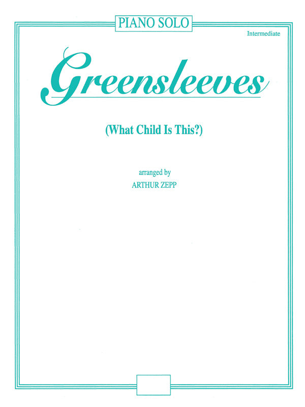 Greensleeves (What Child Is This?) Cover Image