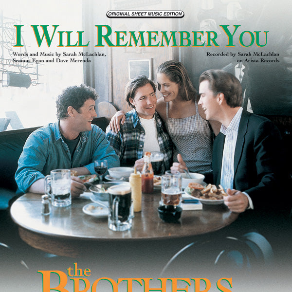 I Will Remember You (from <I>The Brothers McMullen</I>) Cover Image