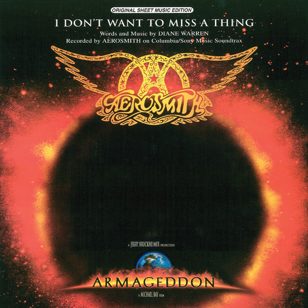 I Don't Want to Miss a Thing (from Armageddon) Sheet Music Preview