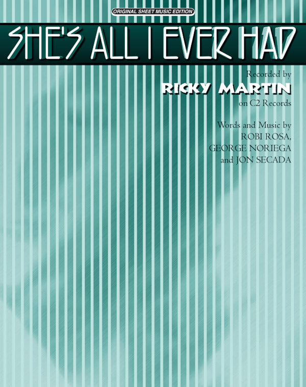 She's All I Ever Had Sheet Music Preview