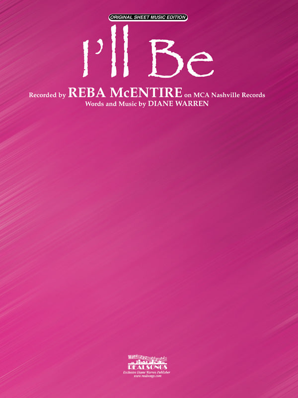 I'll Be Sheet Music Preview
