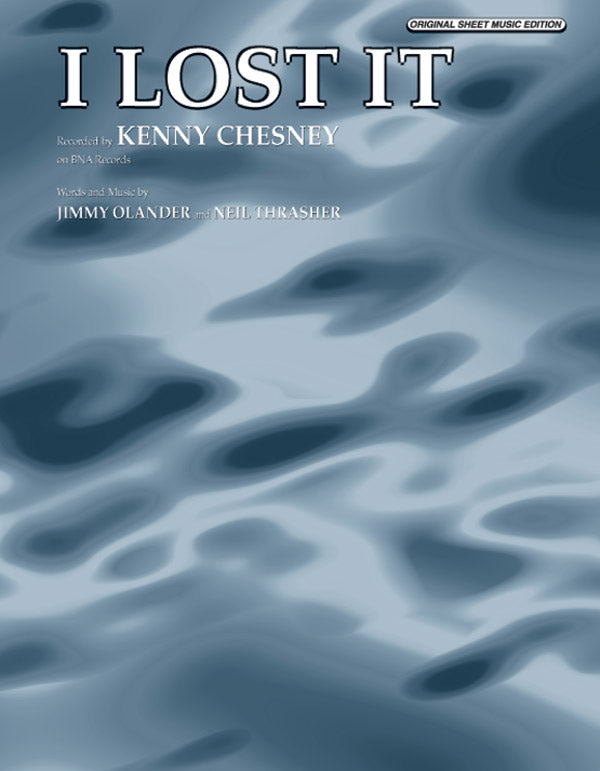 I Lost It Sheet Music Preview