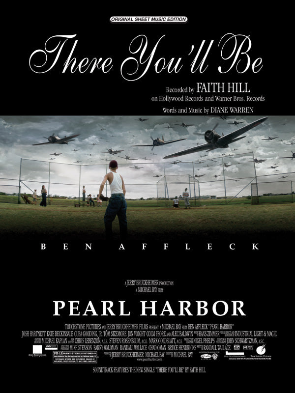 There You'll Be (from <I>Pearl Harbor</I>) Cover Image