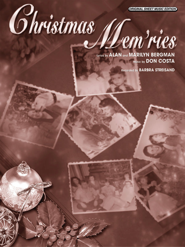 Christmas Mem'ries Sheet Music Preview