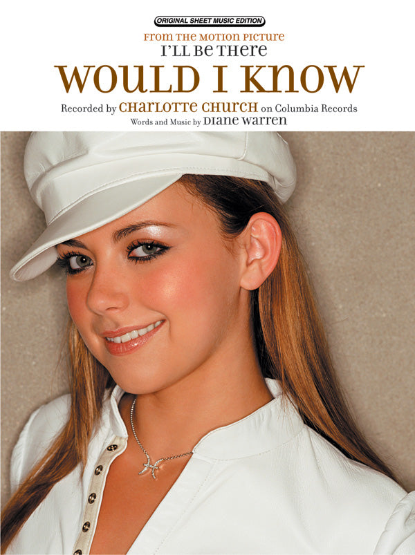 Would I Know (from <I>I'll Be There</I>) Cover Image