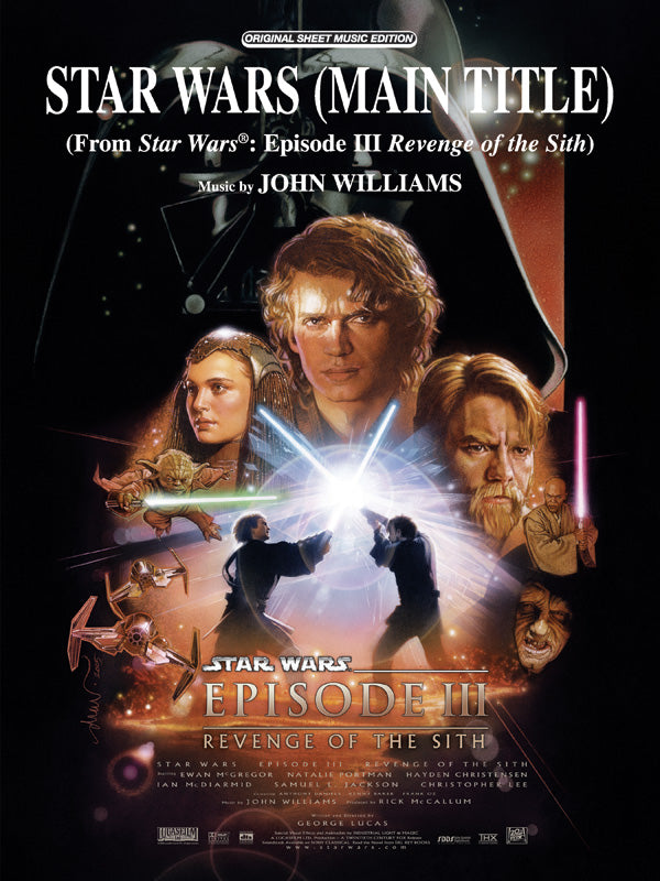 Star Wars (Main Title) (from Star Wars[R]: Episode III Revenge of the Sith) Sheet Music Preview