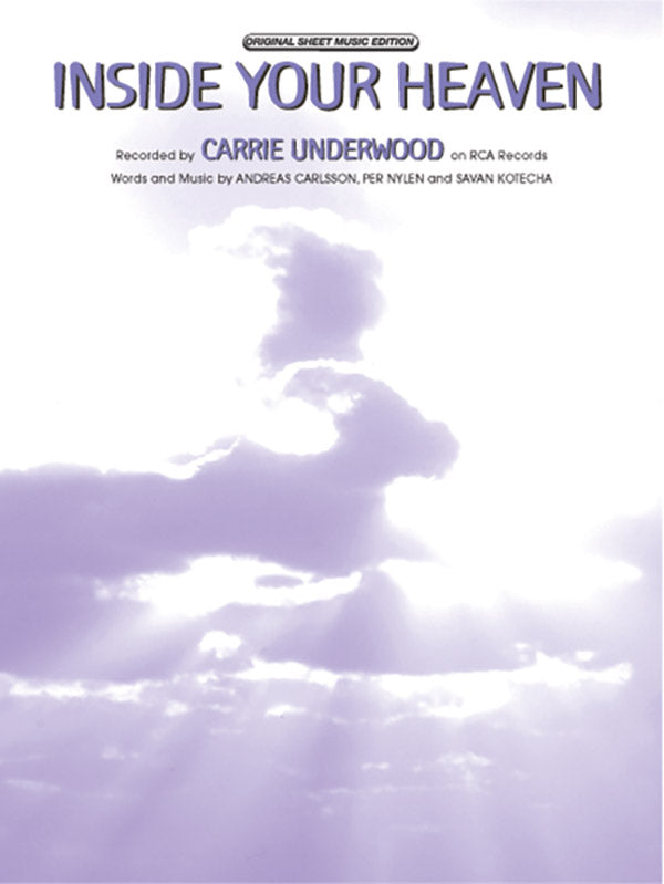 Inside Your Heaven Sheet Music Preview