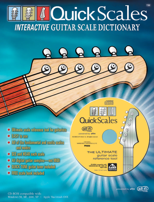 Quick Scales™ <I>Interactive</I> Guitar Scale Dictionary Cover Image