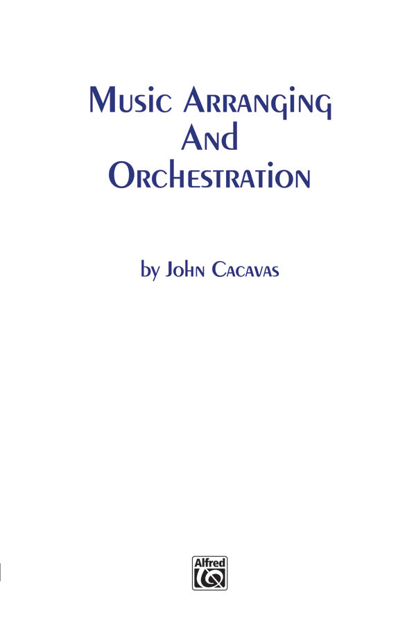 Music Arranging and Orchestration Cover Image