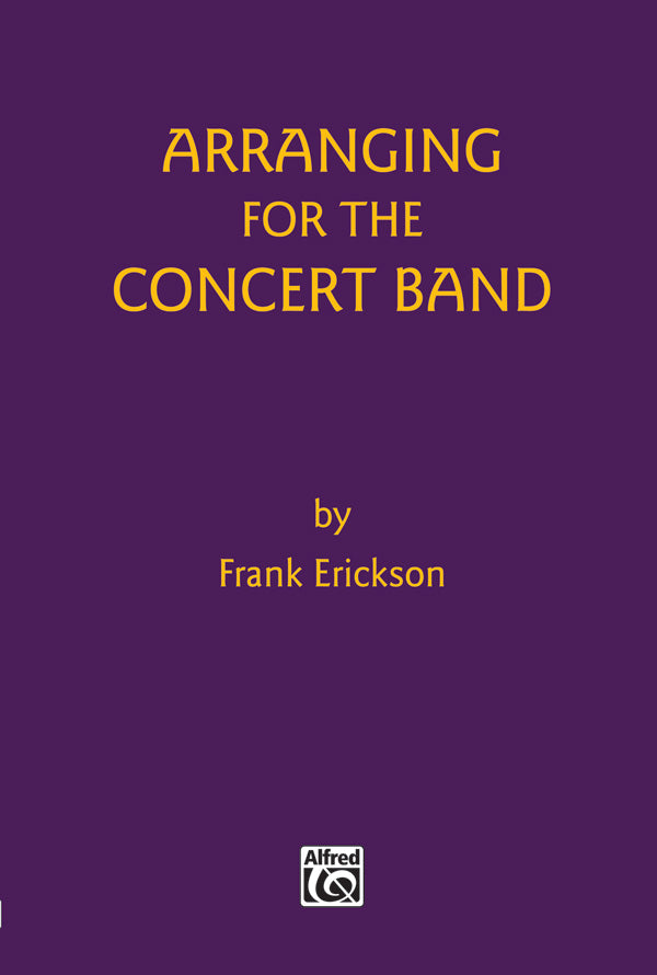Arranging for the Concert Band Cover Image