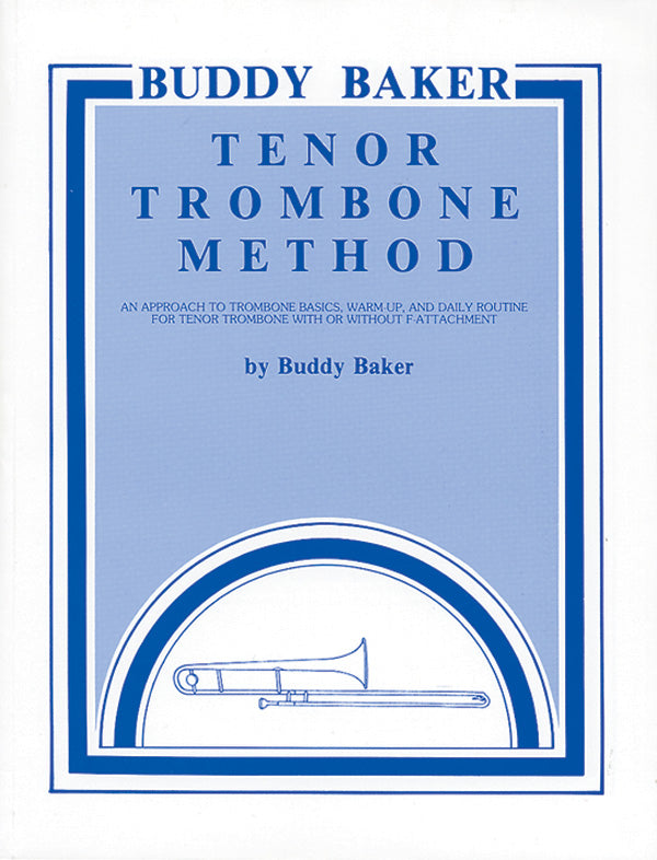 Buddy Baker Tenor Trombone Method Cover Image