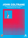 Improvised Saxophone Solos: John Coltrane Cover Image