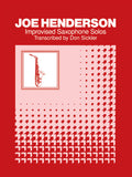 Improvised Saxophone Solos: Joe Henderson Cover Image