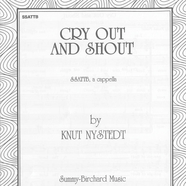 Cry Out and Shout Sheet Music Preview