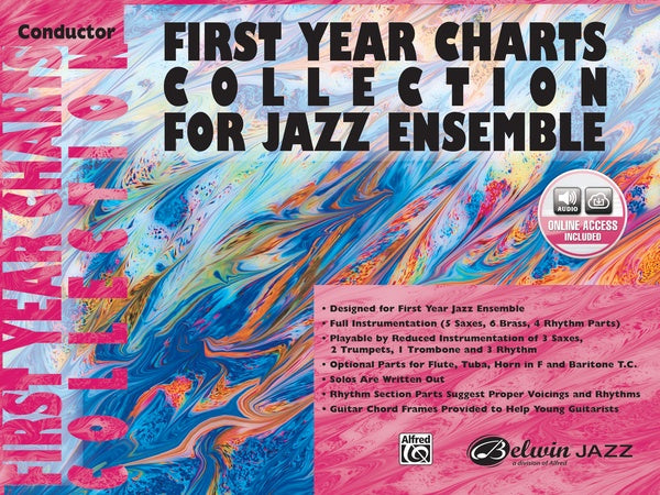 First Year Charts Collection for Jazz Ensemble Cover Image