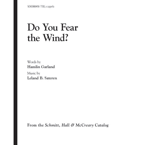 Do You Fear the Wind? Cover Image