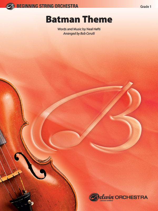 Batman Theme: Viola Sheet Music Preview