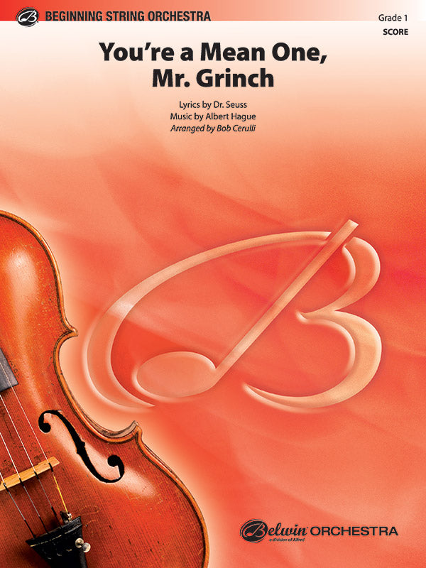 You're a Mean One, Mr. Grinch Cover Image