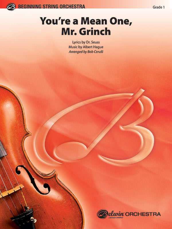 You're a Mean One, Mr. Grinch Sheet Music Preview