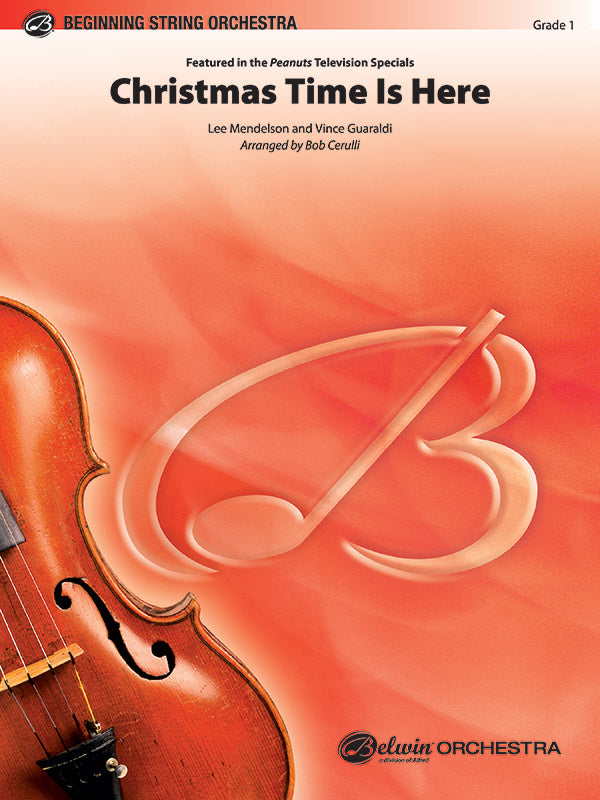 Christmas Time Is Here: String Bass Sheet Music Preview