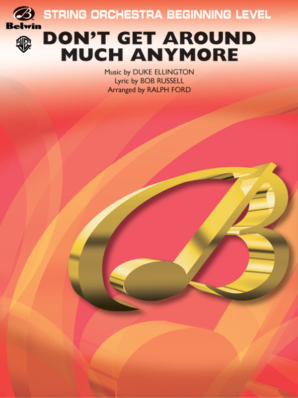 Don't Get Around Much Anymore Sheet Music Preview