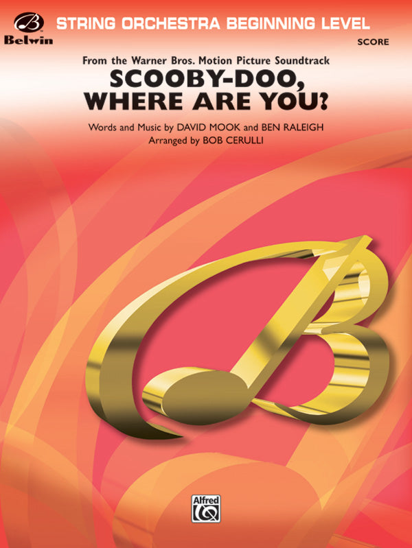 Scooby-Doo, Where Are You? Sheet Music Preview