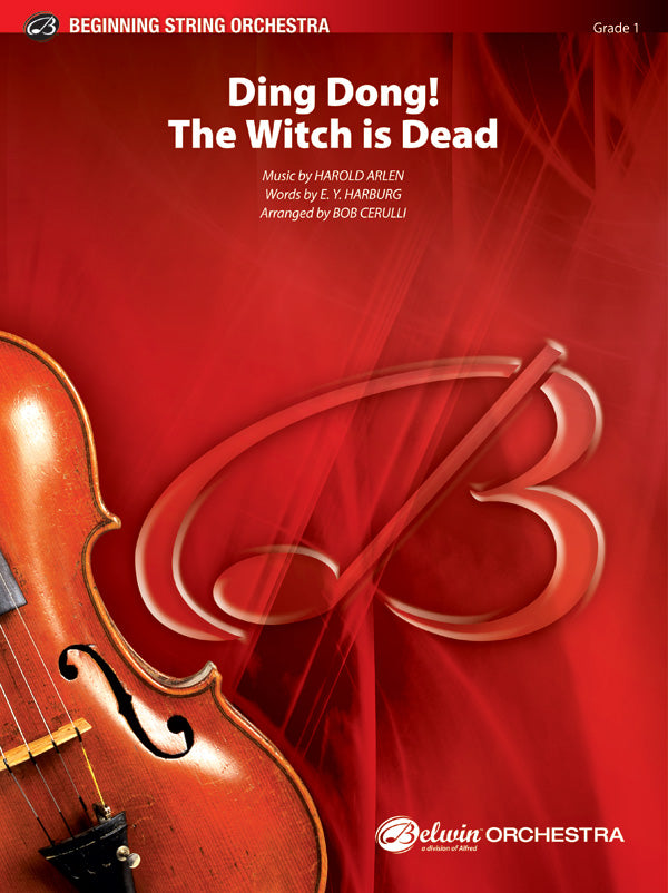 Ding Dong! The Witch Is Dead (from The Wizard of Oz): Viola Sheet Music Preview