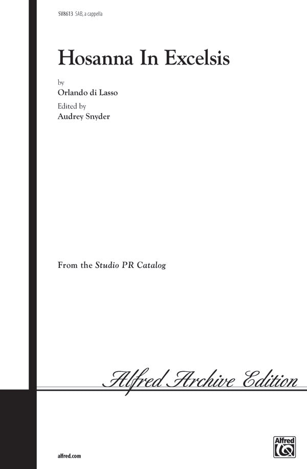 Hosanna in Excelsis Sheet Music Preview