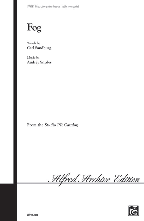 Fog Sheet Music Preview