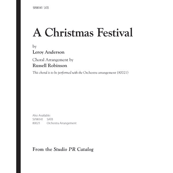 A Christmas Festival Sheet Music Preview