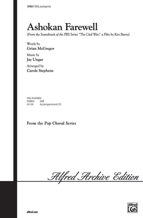 Ashokan Farewell (from "The Civil War," a Film by Ken Burns) Sheet Music Preview