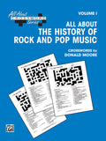 All About . . . Crossword Series, Volume I -- All About the History of Rock and Pop Music Cover Image
